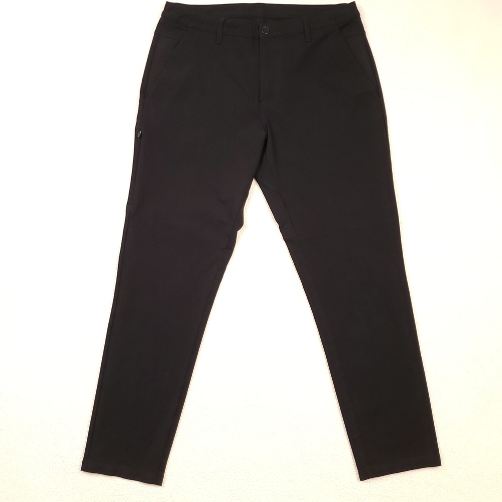 BYLT Everyday Pant 2.0 Men 36 Black Slim Fit Stretch Tech Chino EDAY2 30" Inseam